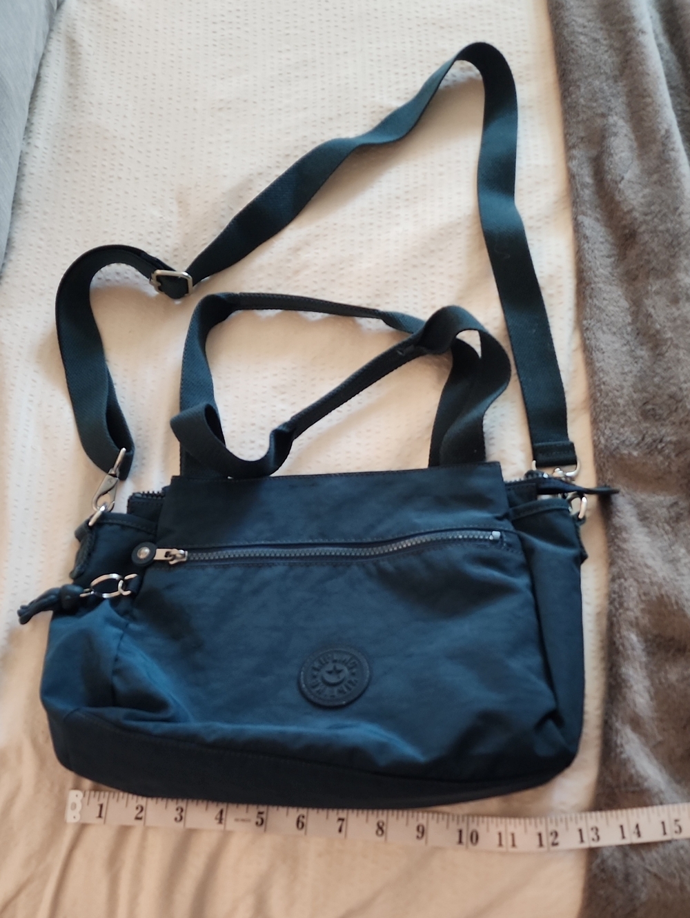 Kipling Teal Crossbody Shoulder Bag for Women